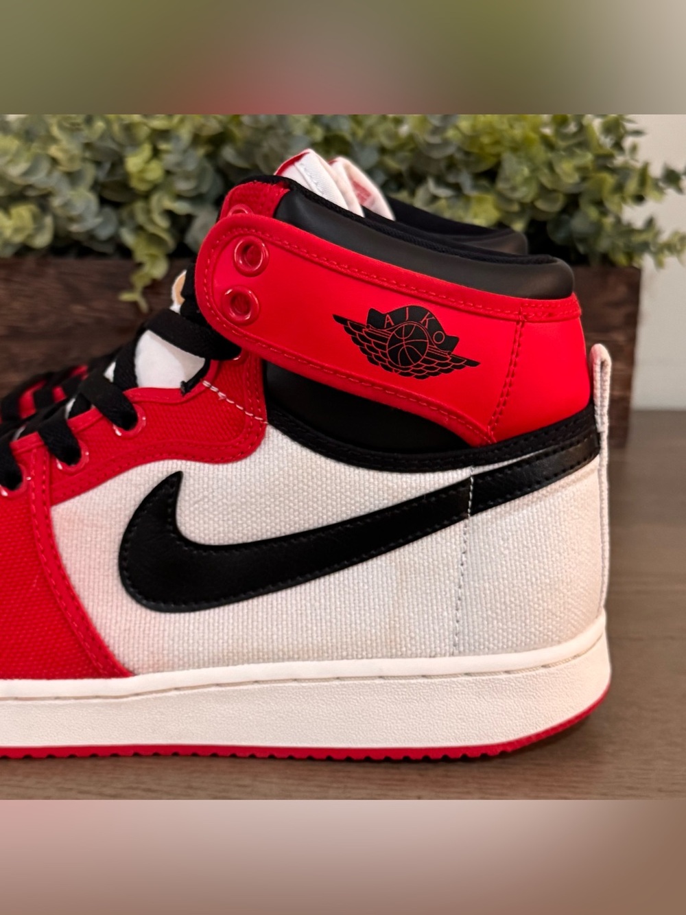 Air Jordan 1 KO Chicago (AJKO) 2021 Men’s Size 7.5 White Red Black DA9089-100 - Picture 7 of 14